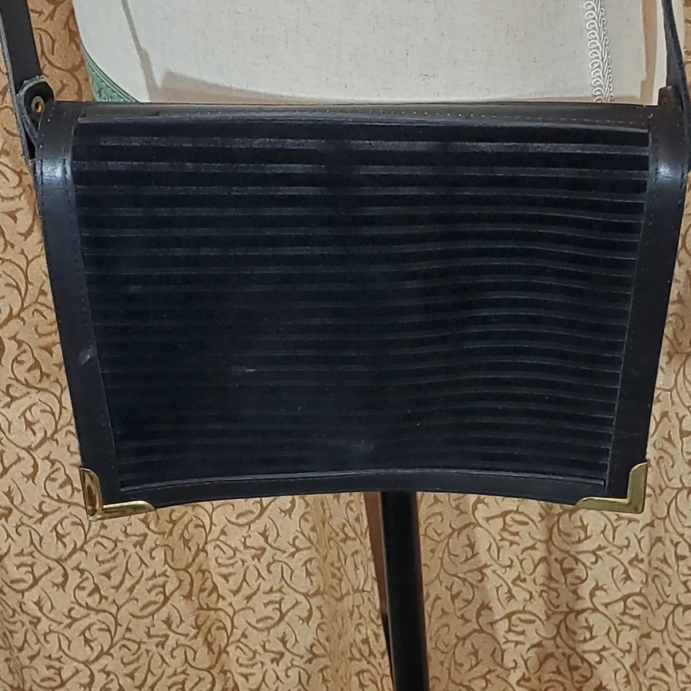 VINTAGE ANDRE VAN PIER LEATHER CROSSBODY PURSE